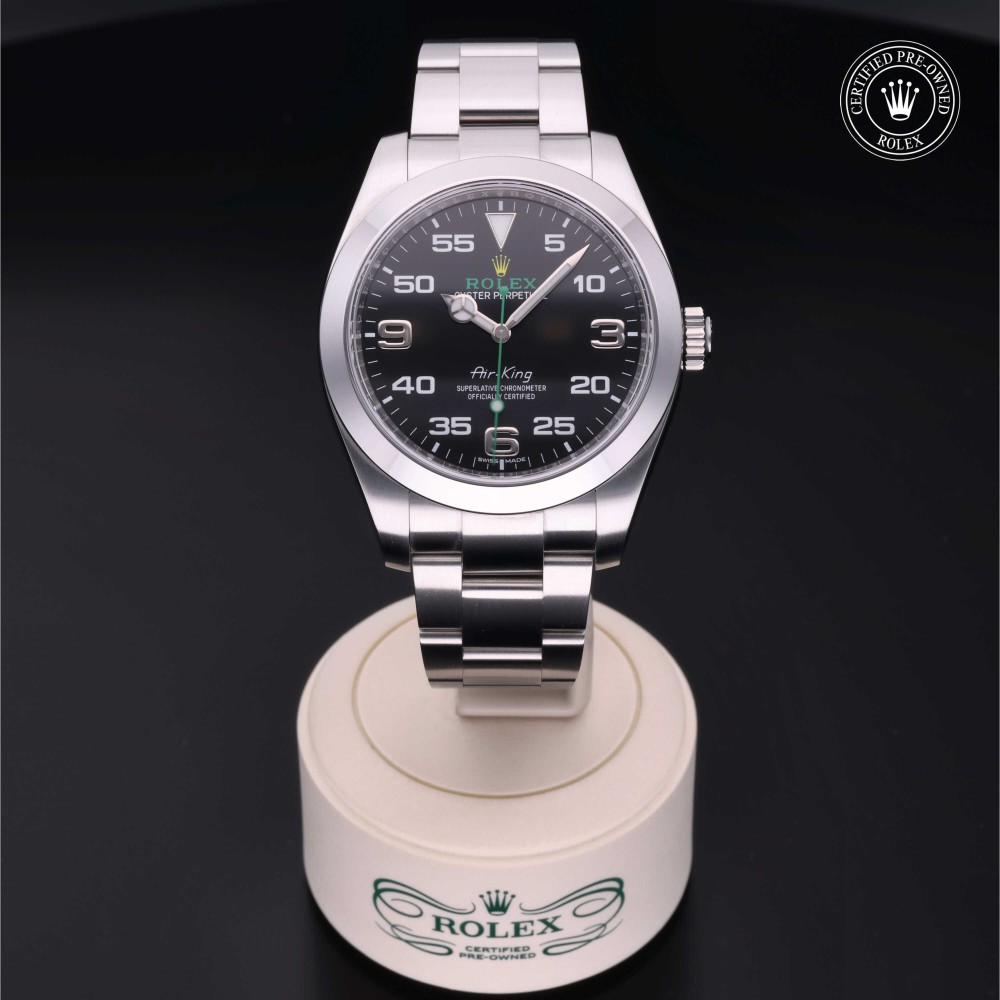 rolex-certified-pre-owned-Air-King-40 mm-Oystersteel-2017-116900