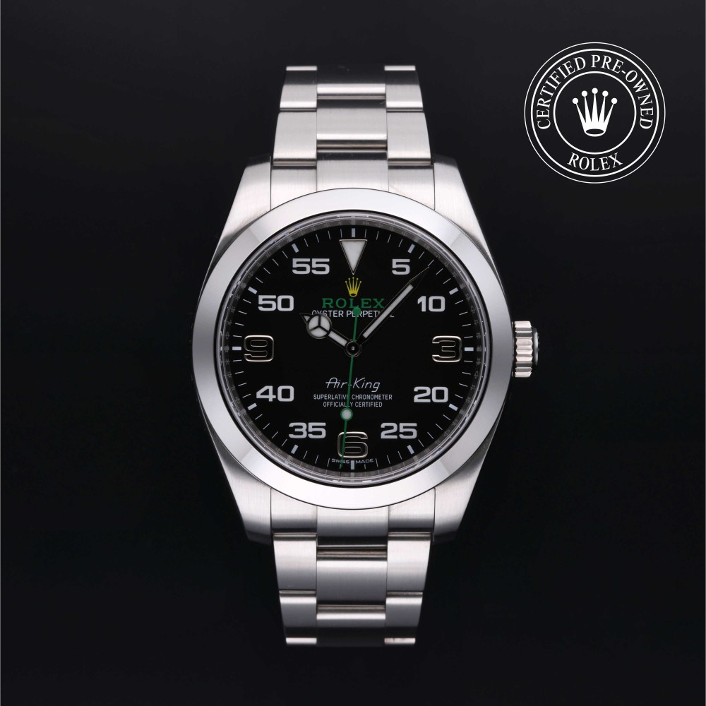 rolex-certified-pre-owned-Air-King-40 mm-Oystersteel-2017-116900