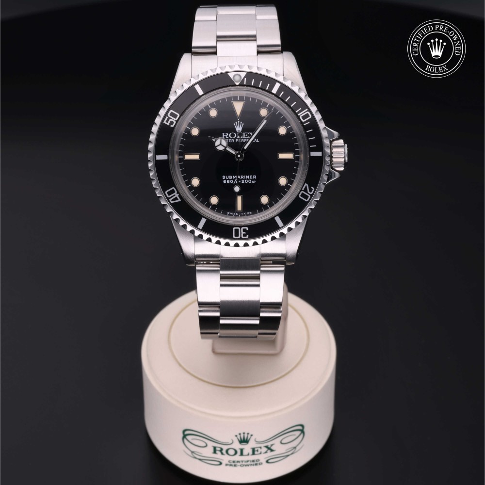 rolex-certified-pre-owned-Submariner-40 mm-Stainless Steel-1988-5513/0
