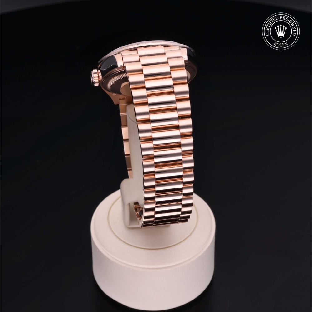 rolex-certified-pre-owned-Day-Date-36 mm-18ct Everose Gold-2020-M128345RBR-0028