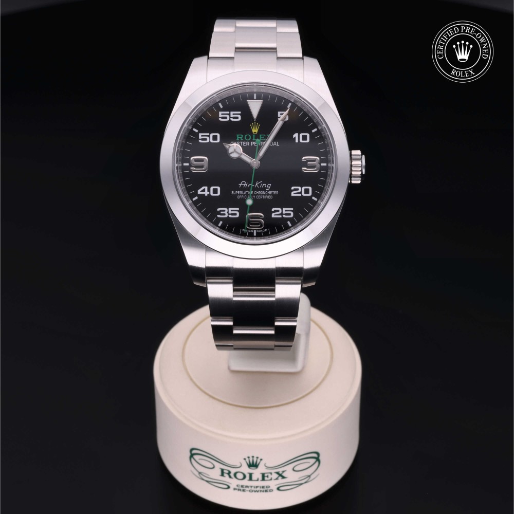 rolex-certified-pre-owned-Air-King-40 mm-Oystersteel-2018-M116900-0001