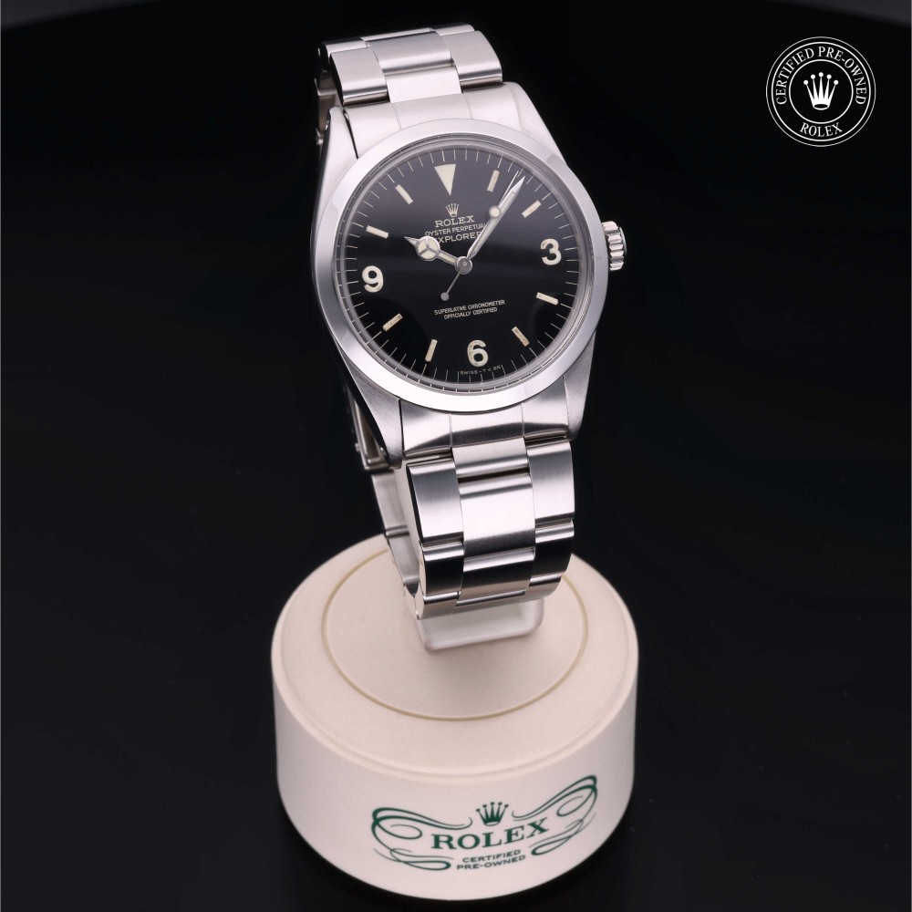 Rolex Certified Pre-Owned Explorer, 36 mm, Stainless Steel
