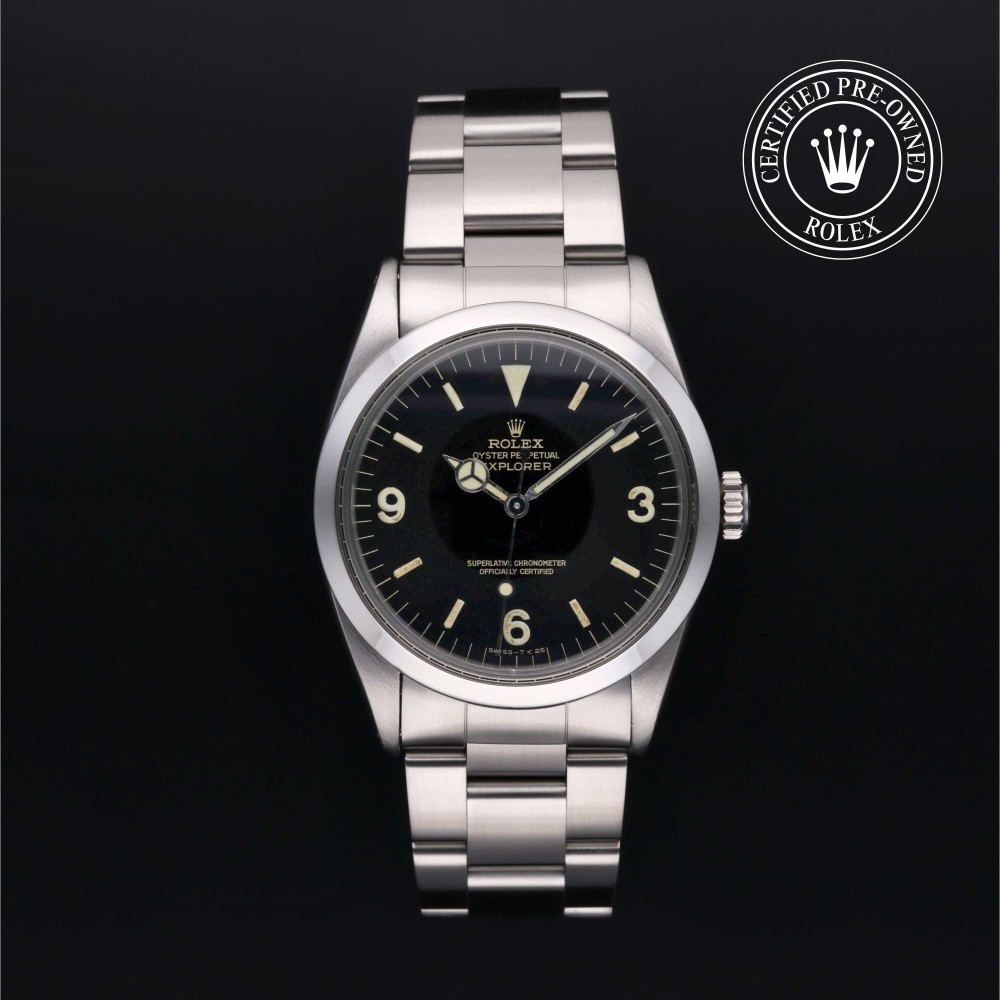 Pre owned rolex explorer 1 deals