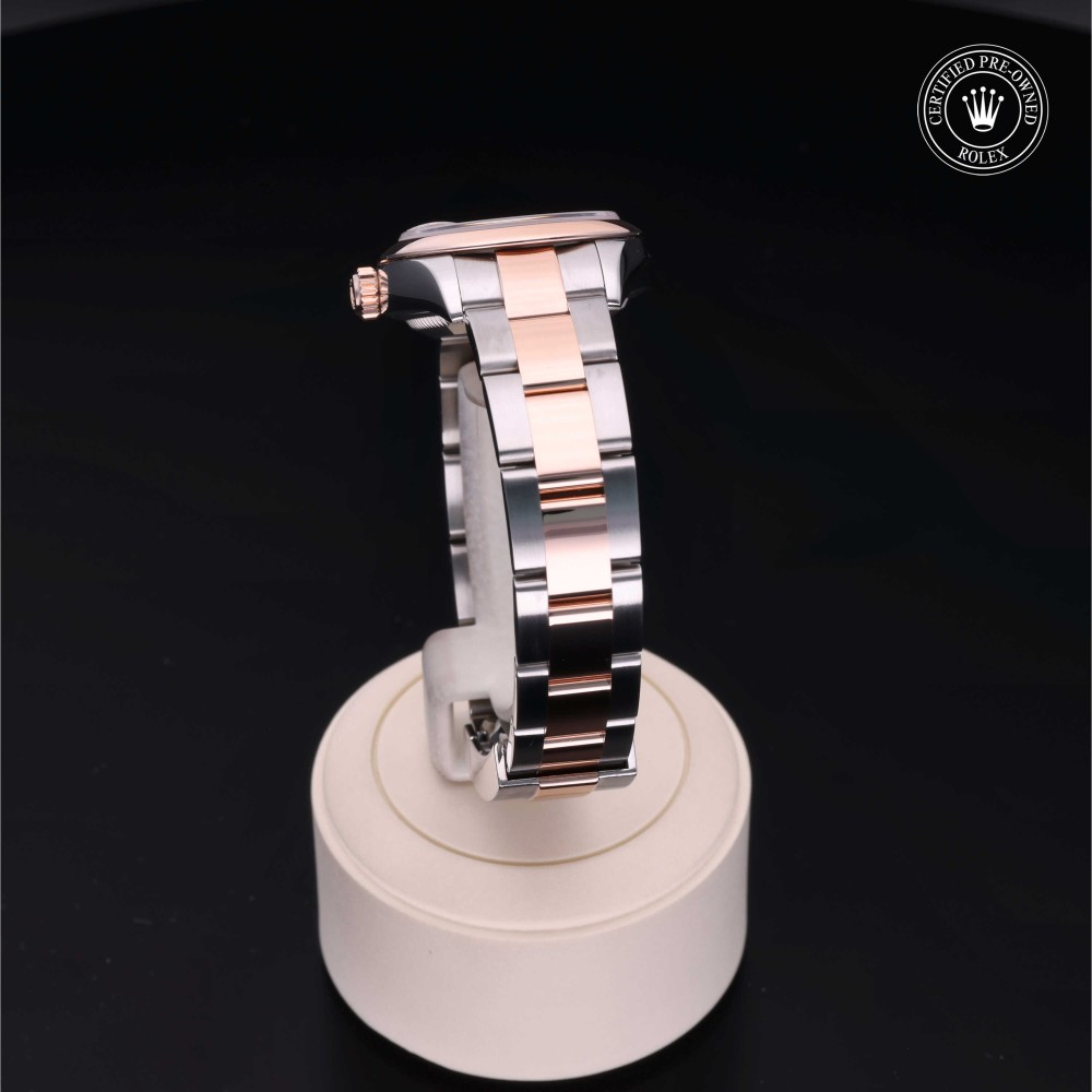 rolex-certified-pre-owned-Lady-Datejust-28 mm-Everose Rolesor-2021-M279161-0001