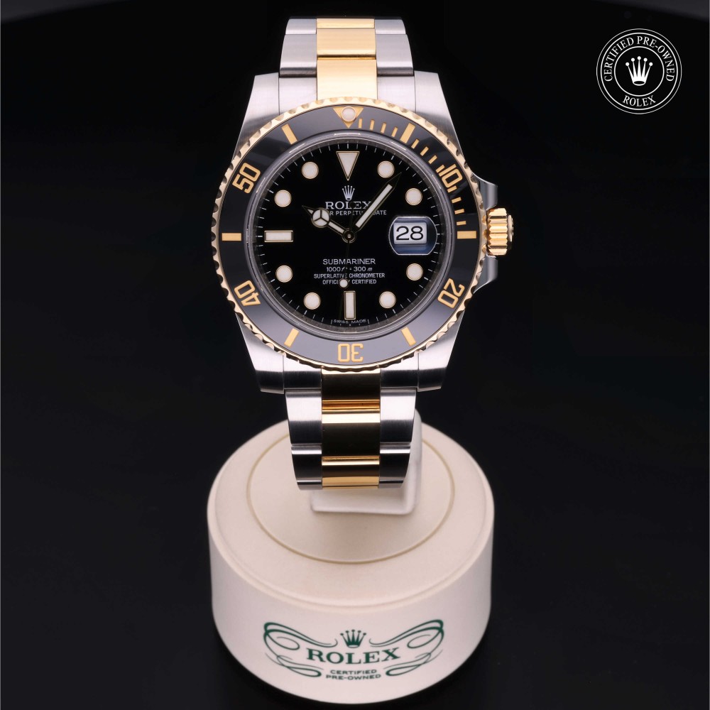 Rolex submariner date pre owned top