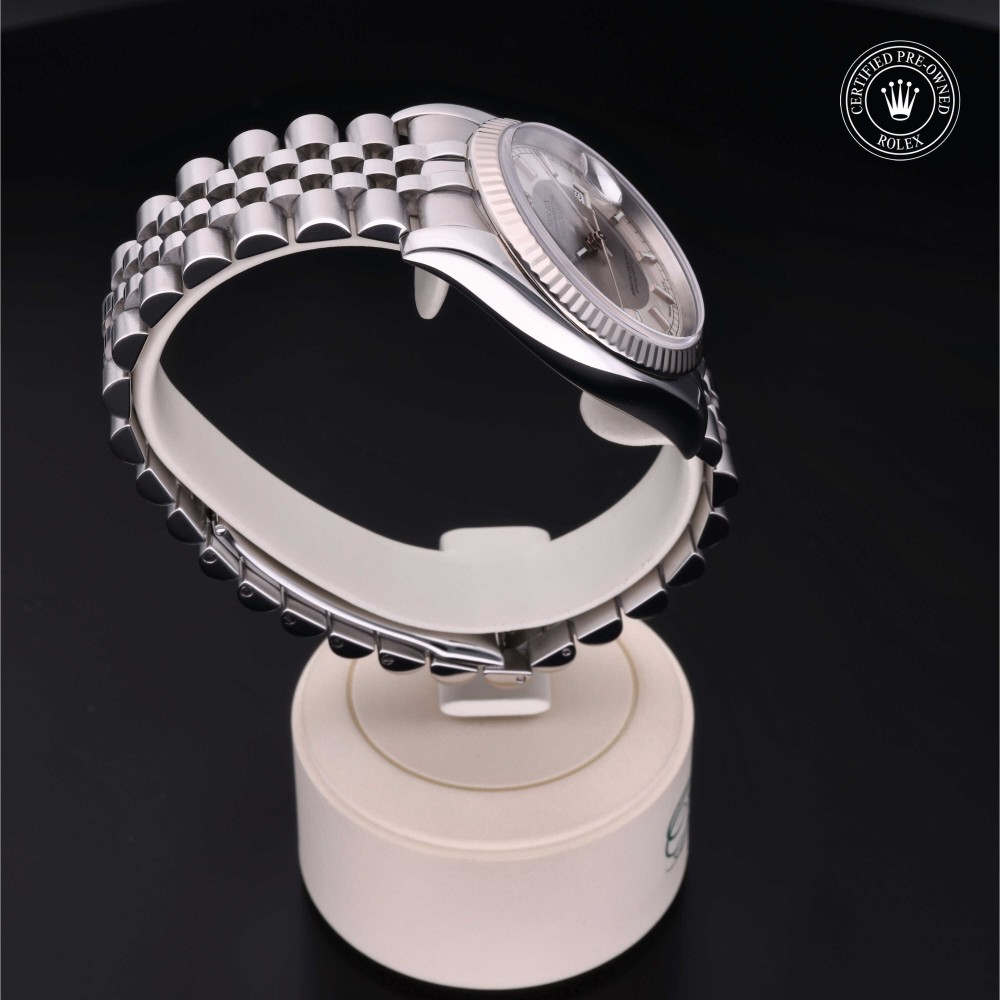 rolex-certified-pre-owned-Datejust-36 mm-White Rolesor-2005-M116234-0025