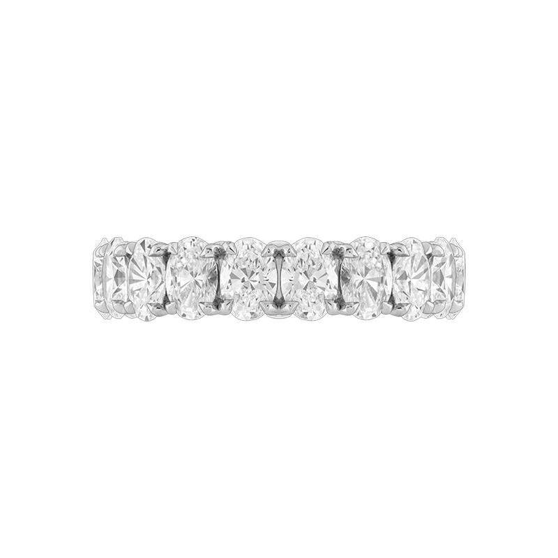 Fortuna Oval Cut Eternity Ring