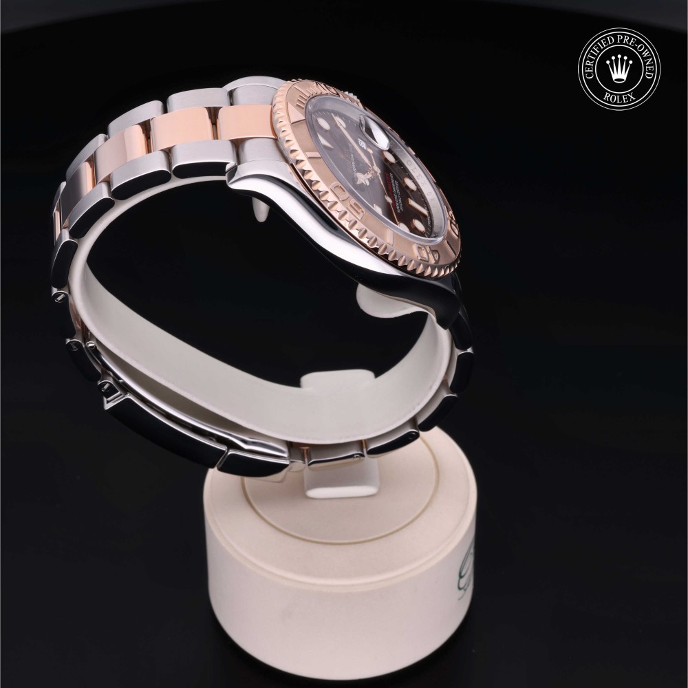 rolex-certified-pre-owned-Yacht-Master-40 mm-Everose Rolesor-2019-M116621-0001