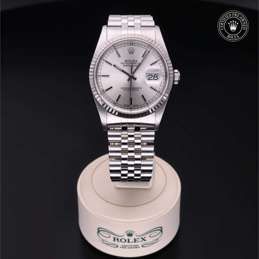 rolex-certified-pre-owned-Datejust-36 mm-White Rolesor-1999-16234