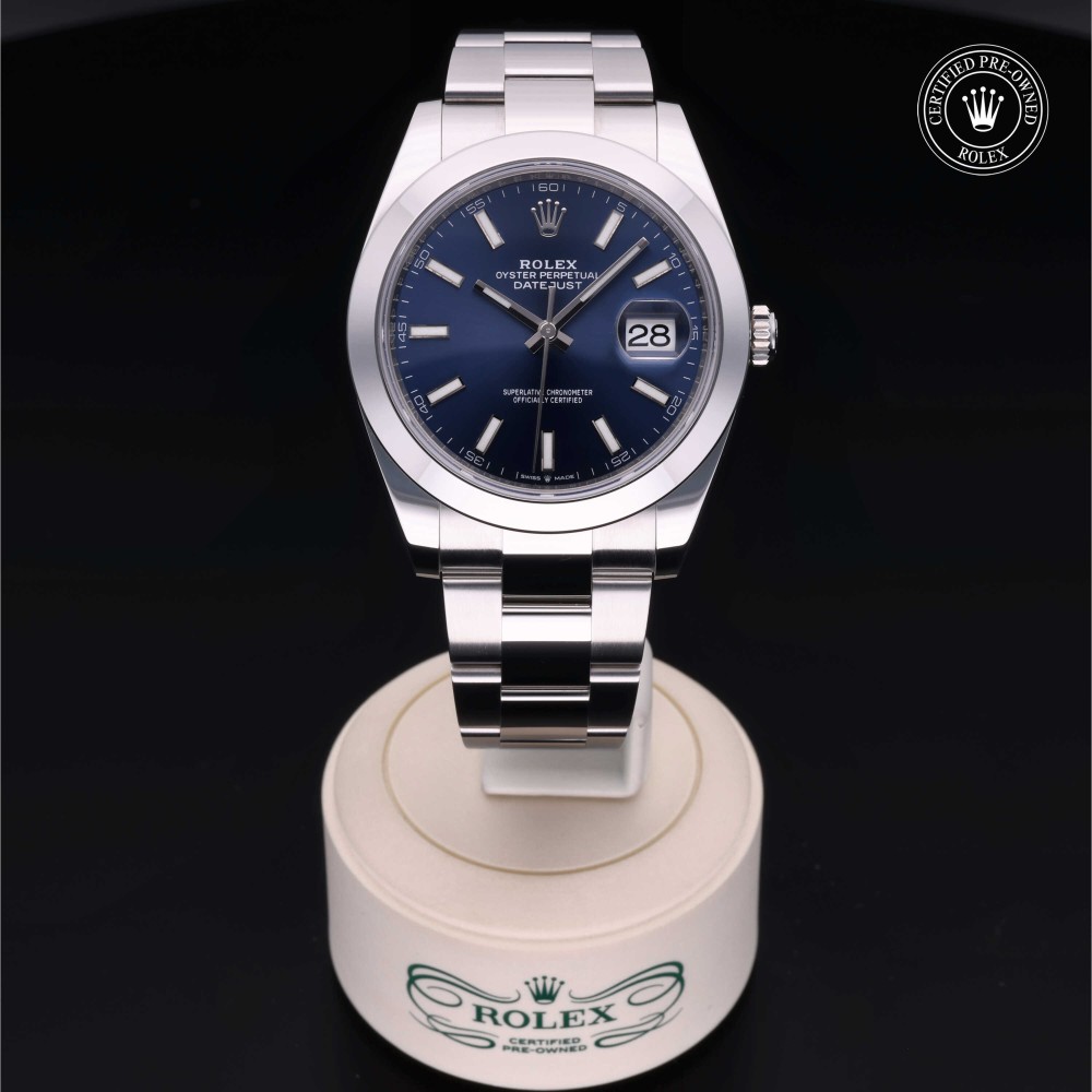 rolex-certified-pre-owned-Datejust-41 mm-Oystersteel-2019-126300