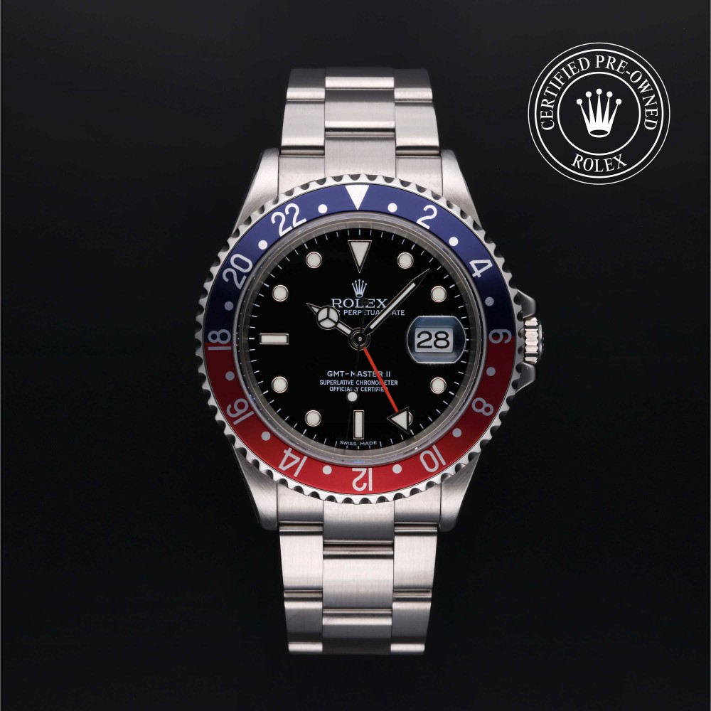 rolex-certified-pre-owned-GMT-Master II-40 mm-Oystersteel-2004-16710