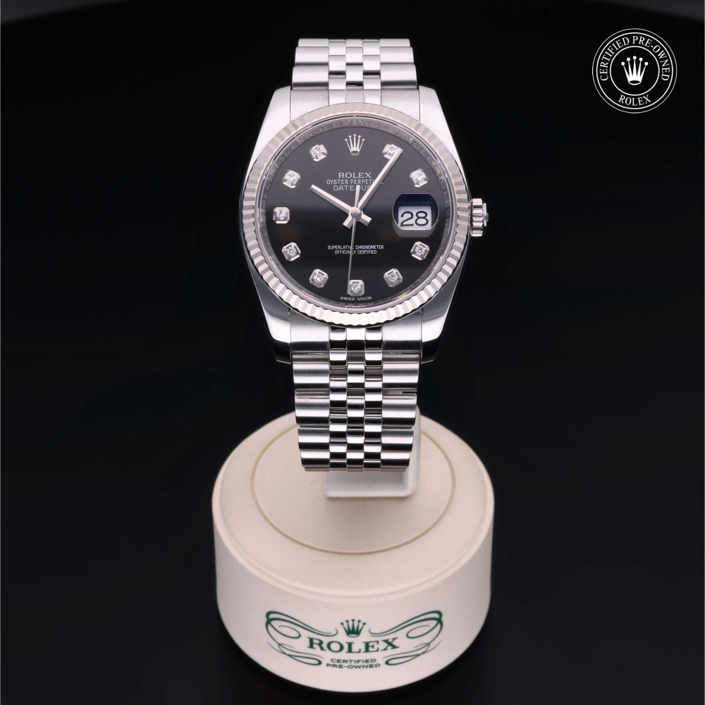 rolex-certified-pre-owned-Datejust-36 mm-White Rolesor-2018-M116234-0083