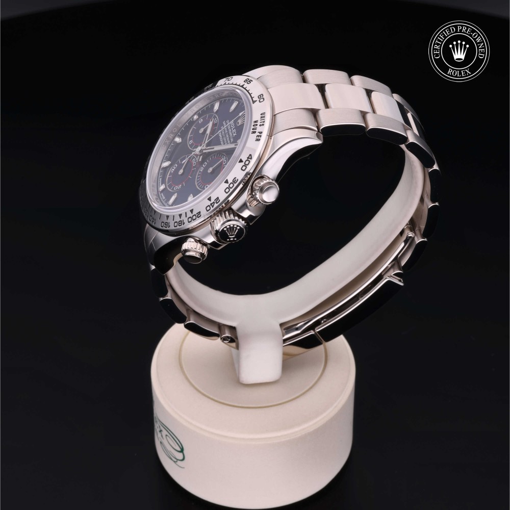 rolex-certified-pre-owned-Cosmograph Daytona-40 mm-18ct White Gold-2019-M116509-0071