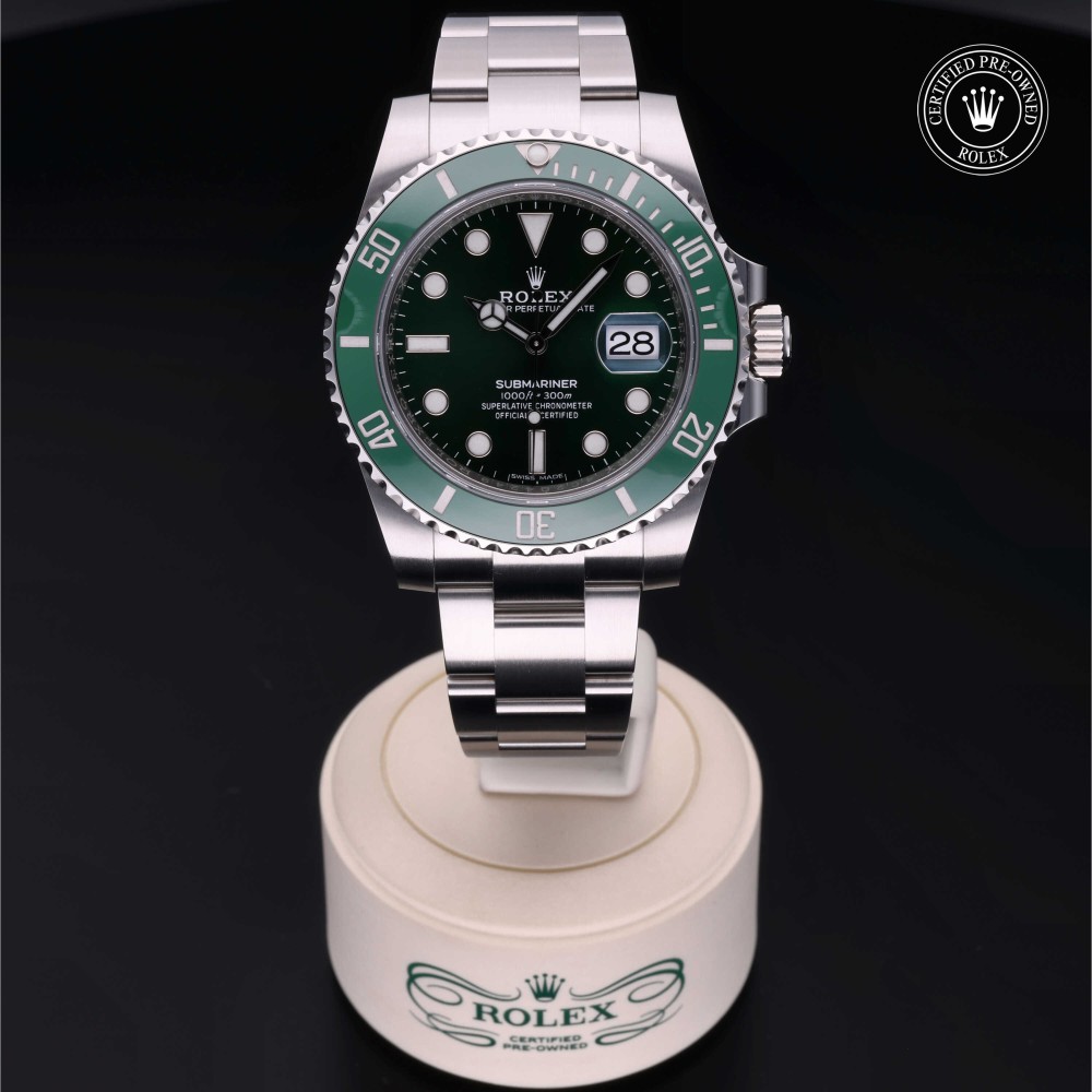 rolex-certified-pre-owned-Submariner Date-40 mm-Oystersteel-2020-M116610LV-0002