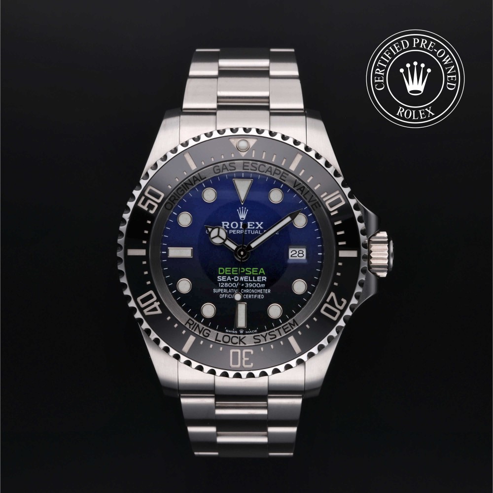 rolex-certified-pre-owned-Sea-Dweller Deepsea-44 mm-Oystersteel-2018-M126660-0002