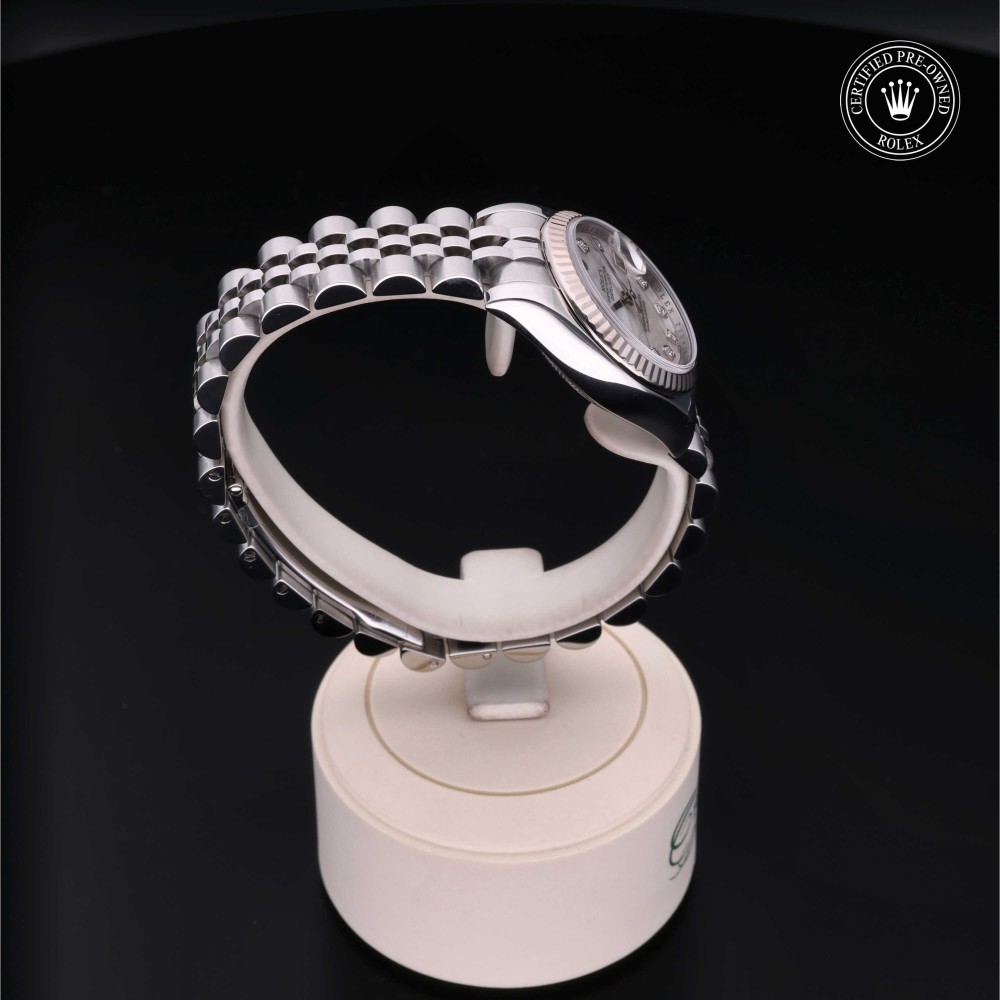 rolex-certified-pre-owned-Lady-Datejust-26 mm-White Rolesor-2006-M179174-0029