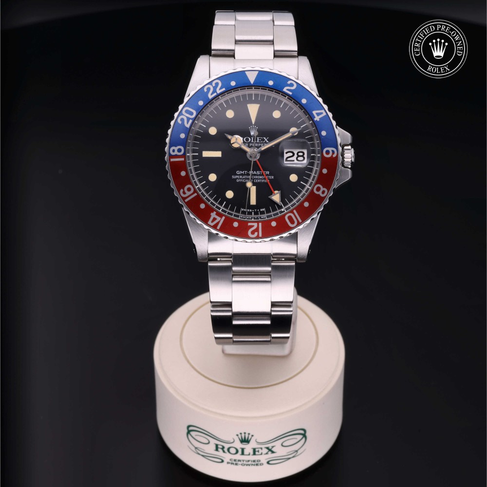 rolex-certified-pre-owned-GMT-Master-40 mm-Stainless Steel-1977-1675/0