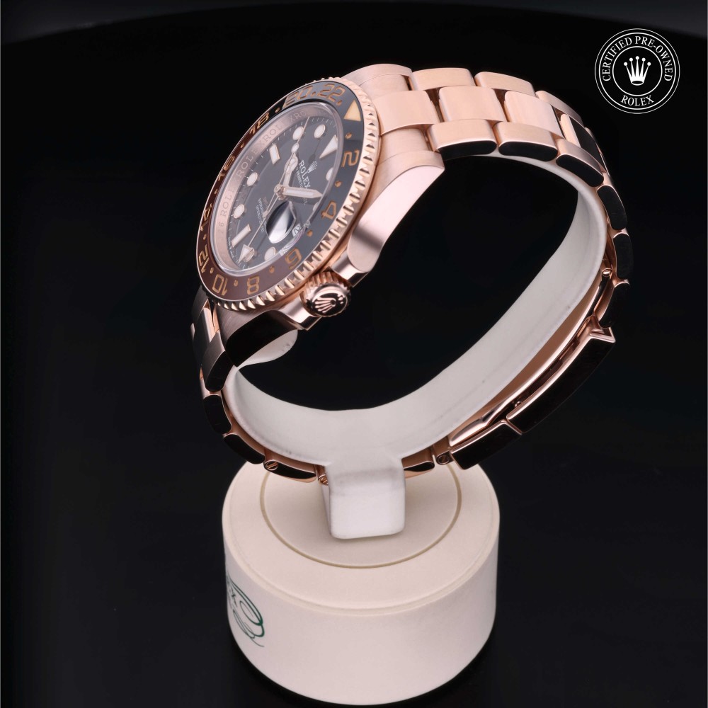 rolex-certified-pre-owned-GMT-Master II-40 mm-18ct Everose Gold-2018-M126715CHNR-0001