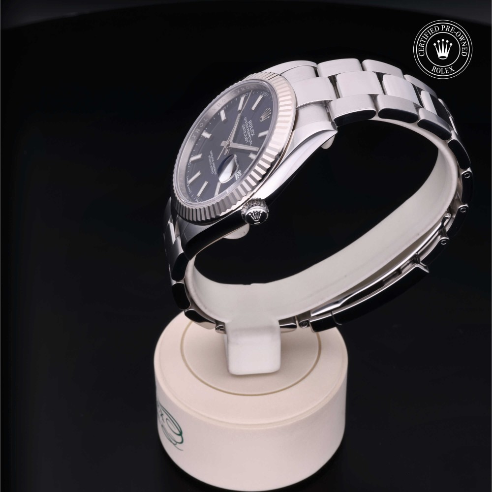rolex-certified-pre-owned-Datejust-41 mm-White Rolesor-2021-M126334-0001