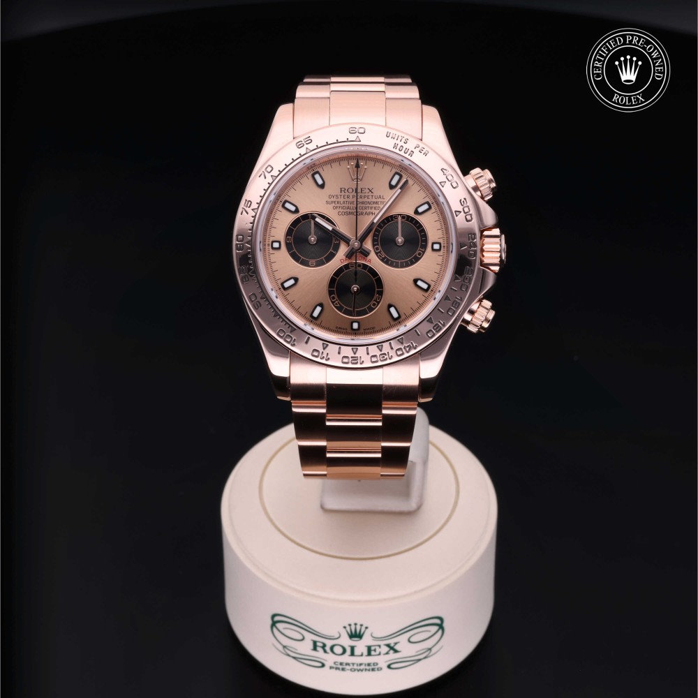 rolex-certified-pre-owned-Cosmograph Daytona-40 mm-18ct Everose Gold-2014-M116505-0001