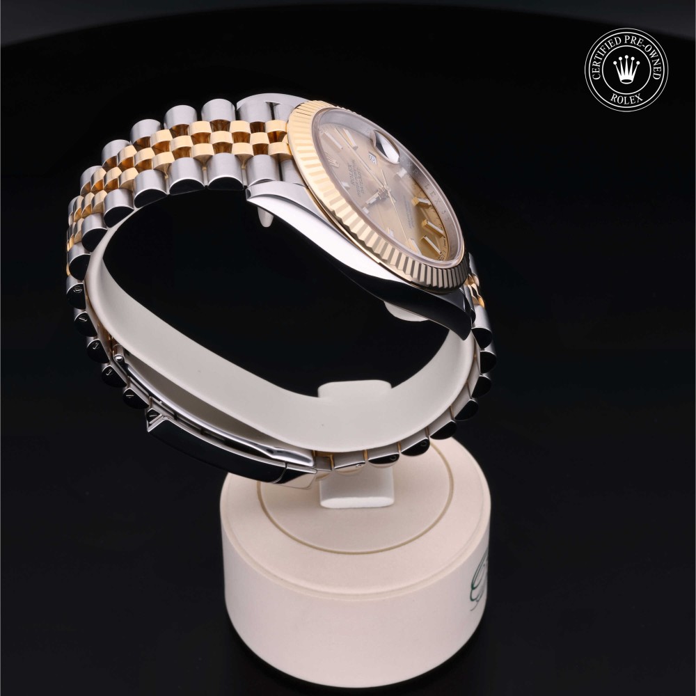 rolex-certified-pre-owned-Datejust-41 mm-Yellow Rolesor-2020-M126333-0010