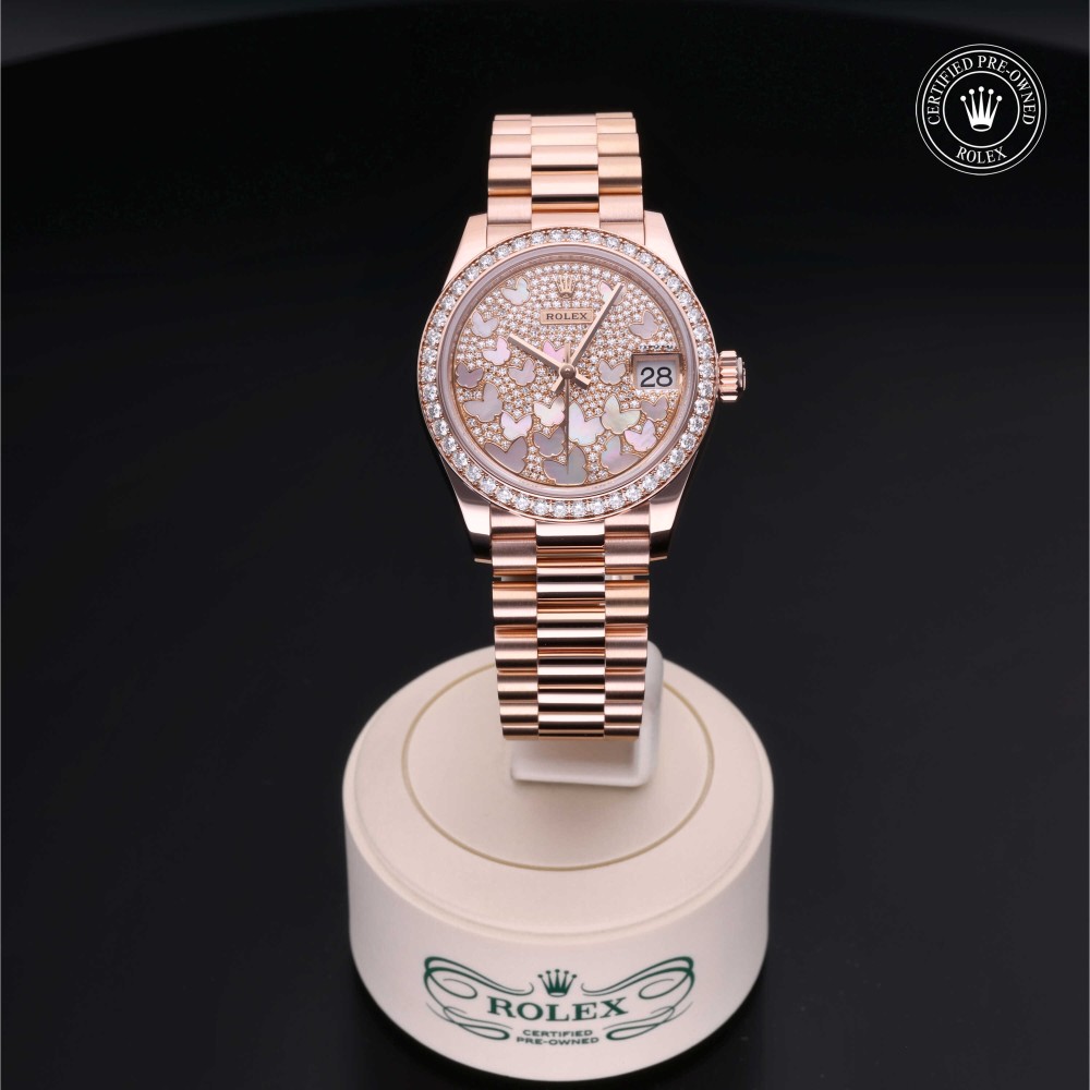 rolex-certified-pre-owned-Datejust-31 mm-18ct Everose Gold-2018-M278285RBR-0010