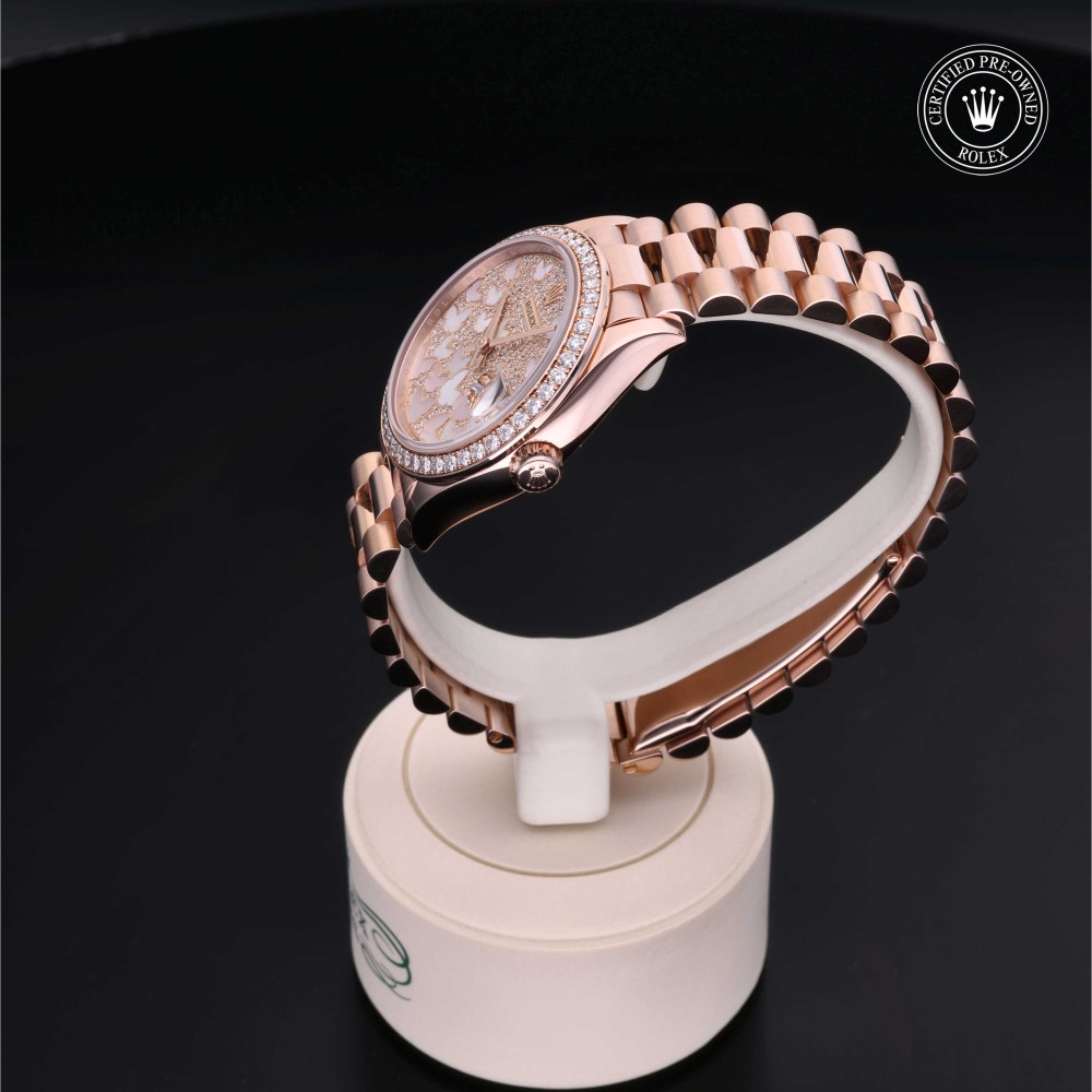 rolex-certified-pre-owned-Datejust-31 mm-18ct Everose Gold-2018-M278285RBR-0010