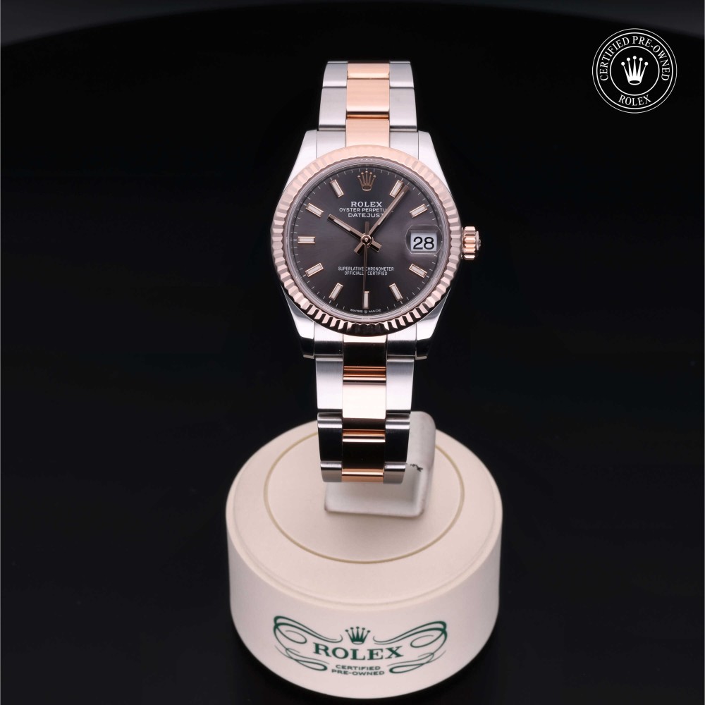 rolex-certified-pre-owned-Datejust-31 mm-Everose Rolesor-2021-M278271-0018