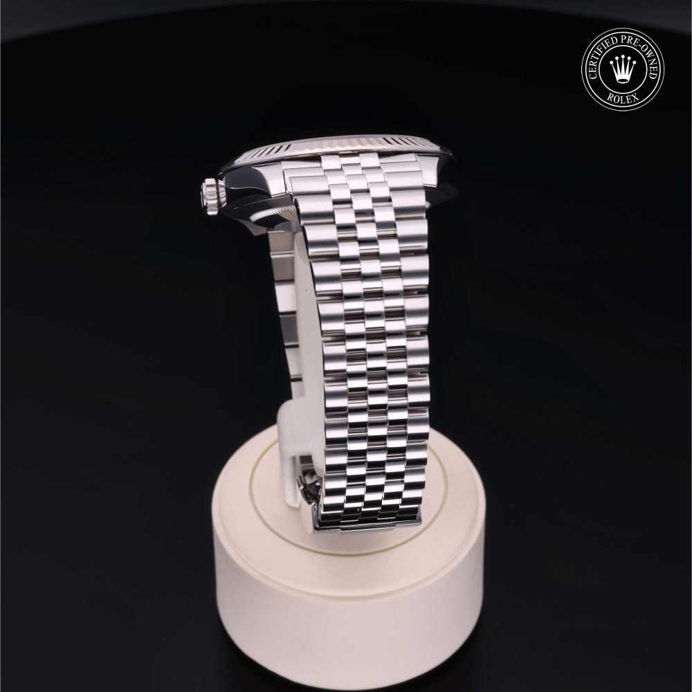 rolex-certified-pre-owned-Datejust-41 mm-White Rolesor-2018-M126334-0015