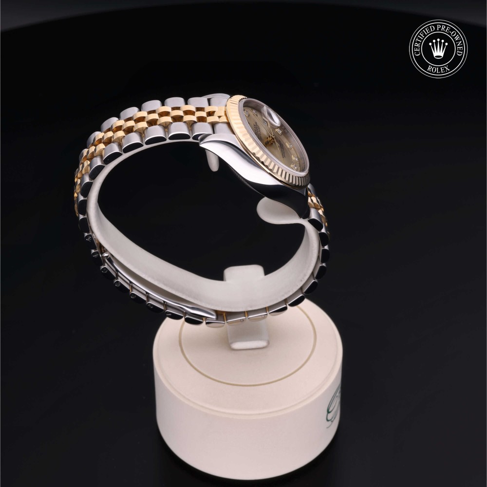 rolex-certified-pre-owned-Lady-Datejust-28 mm-Yellow Rolesor-2016-M279173-0011