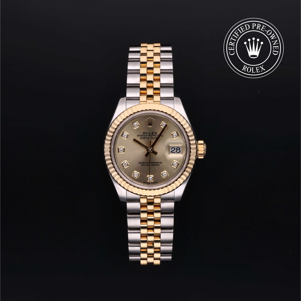 rolex-certified-pre-owned-Lady-Datejust-28 mm-Yellow Rolesor-2016-M279173-0011