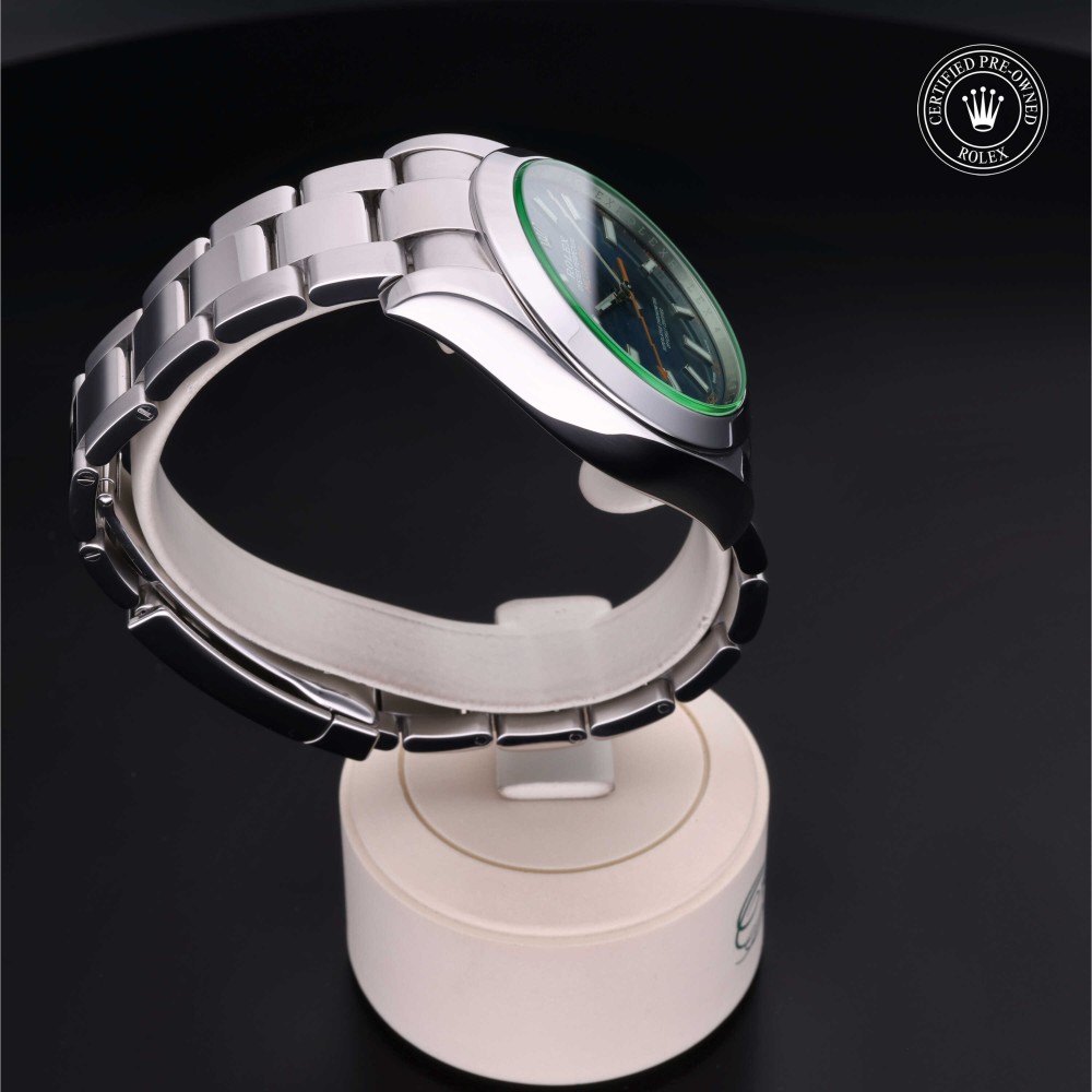 rolex-certified-pre-owned-Milgauss-40 mm-Oystersteel-2017-M116400GV-0002
