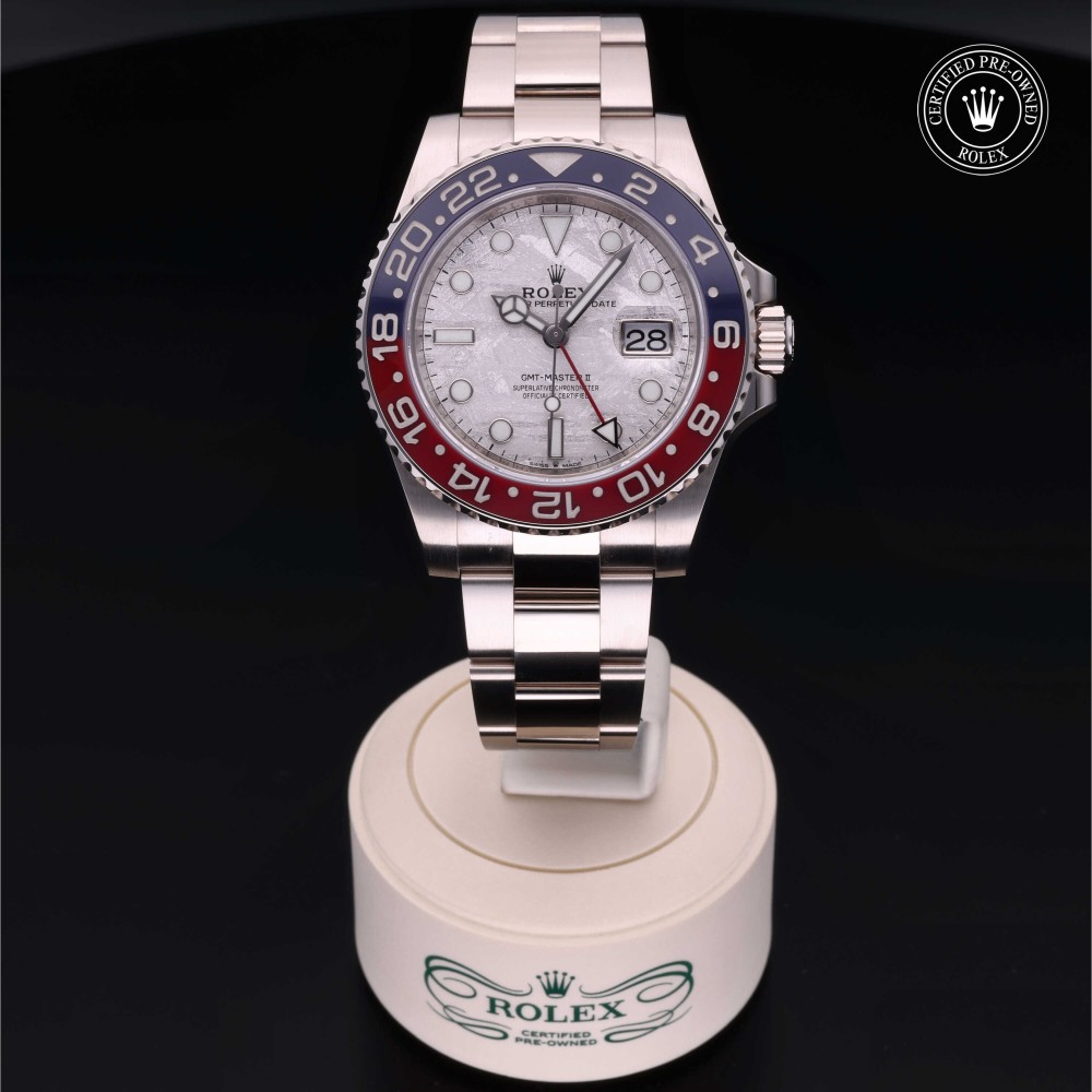rolex-certified-pre-owned-GMT-Master II-40 mm-18ct White Gold-2020-M126719BLRO-0002