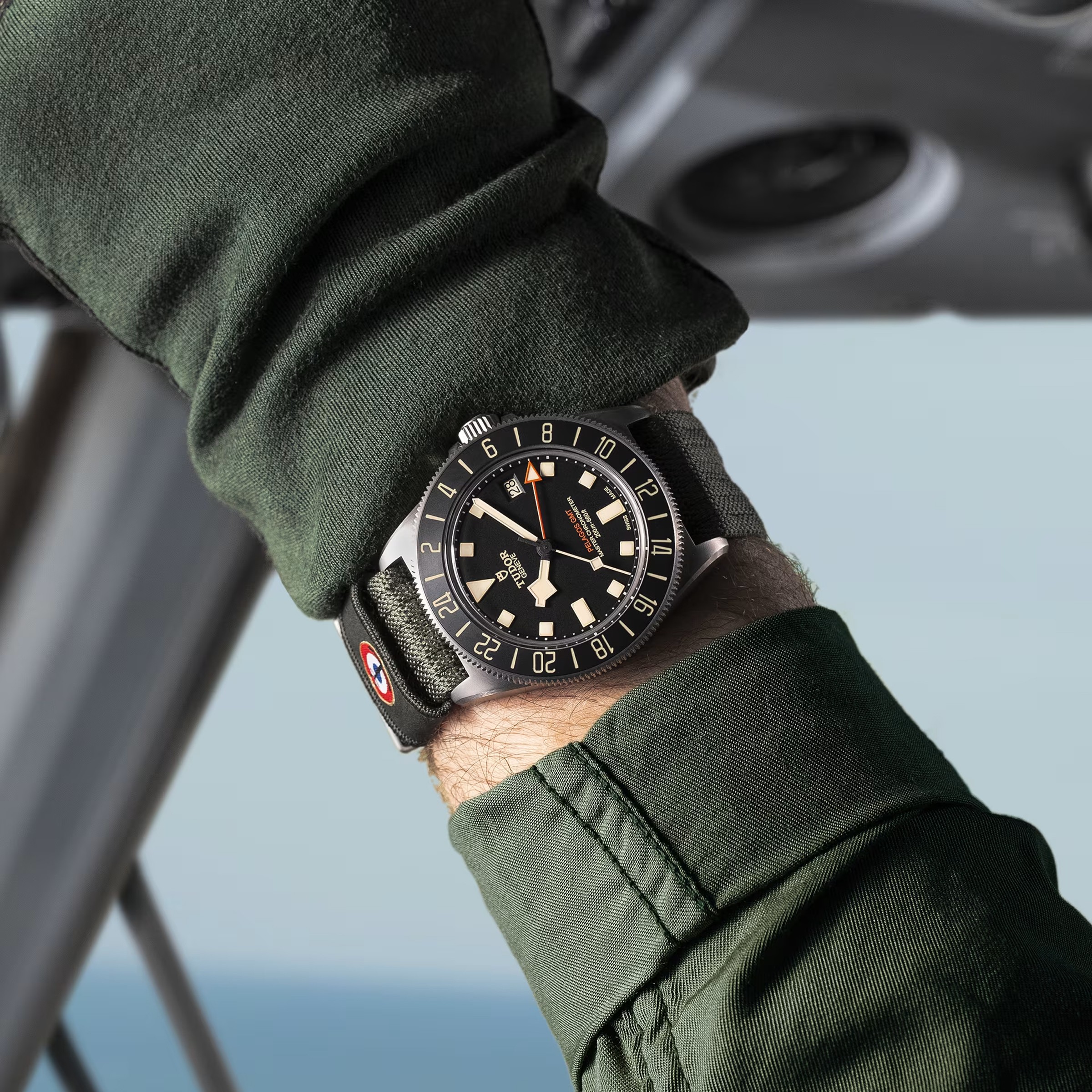 TUDOR Pelagos FXD GMT 42mm titanium case, satin-brushed finish, fixed strap bars - M2542G247NU-0002 at Prestons