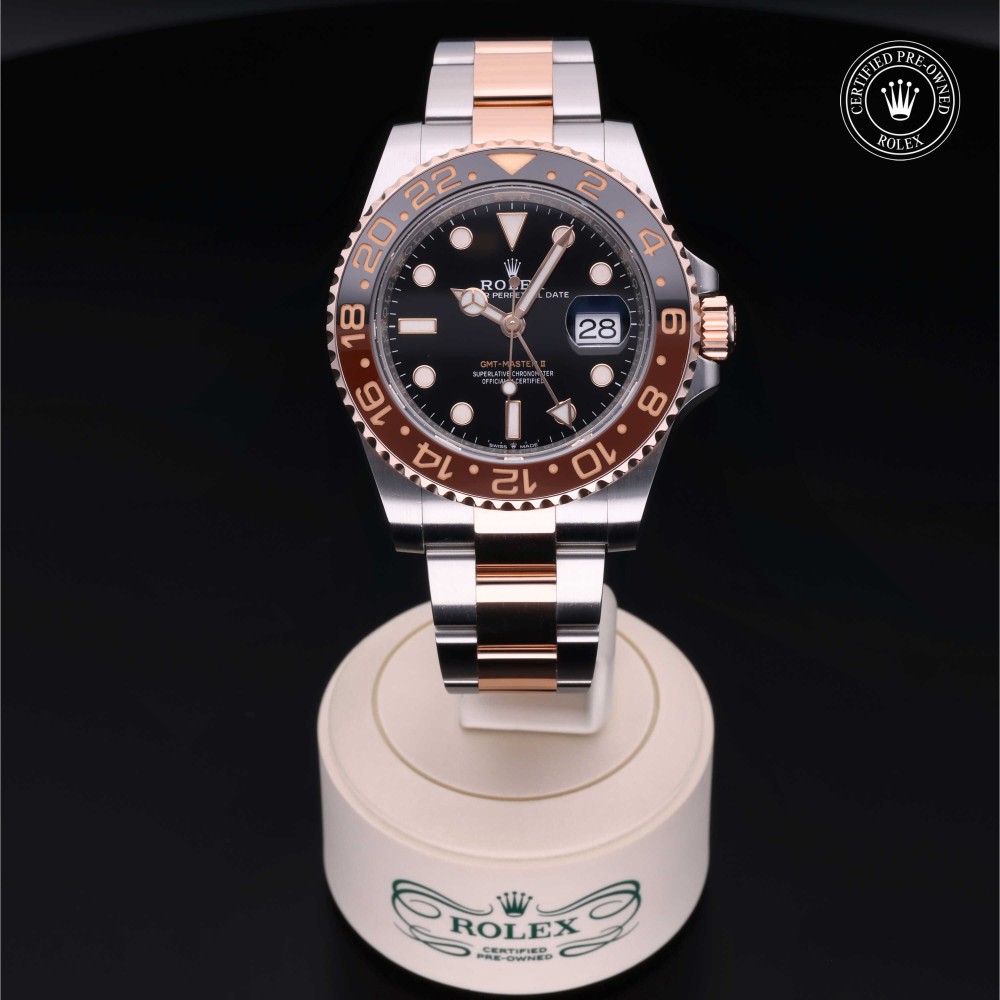 rolex-certified-pre-owned-GMT-Master II-40 mm-Everose Rolesor-2019-M126711CHNR-0002