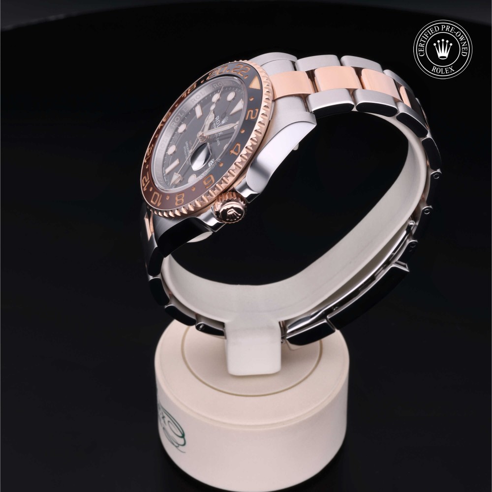 rolex-certified-pre-owned-GMT-Master II-40 mm-Everose Rolesor-2019-M126711CHNR-0002