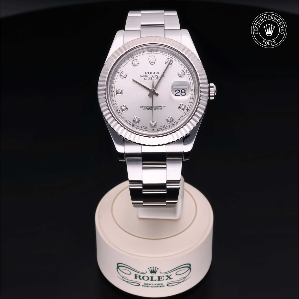 rolex-certified-pre-owned-Datejust II-41 mm-White Rolesor-2010-M116334-0007