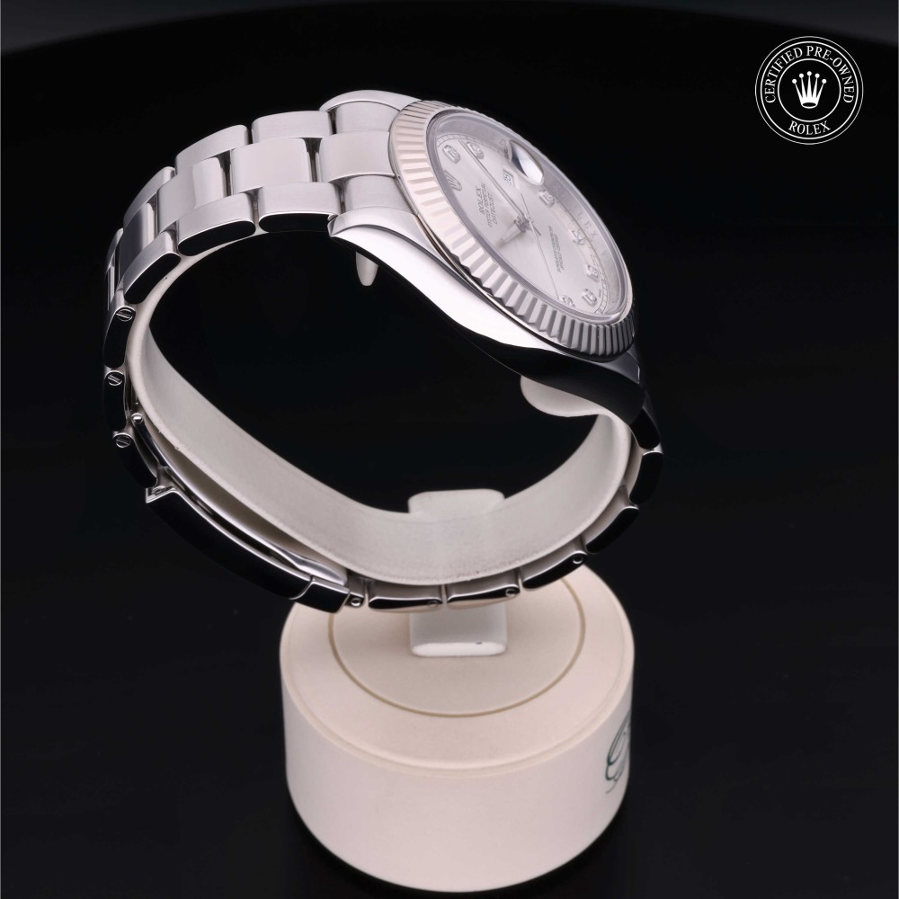 rolex-certified-pre-owned-Datejust II-41 mm-White Rolesor-2010-M116334-0007