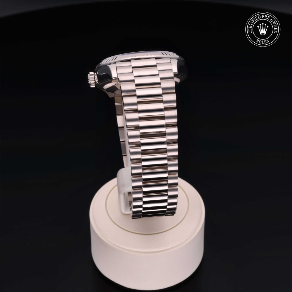 rolex-certified-pre-owned-Day-Date-36 mm-18ct White Gold-2020-M128239-0005