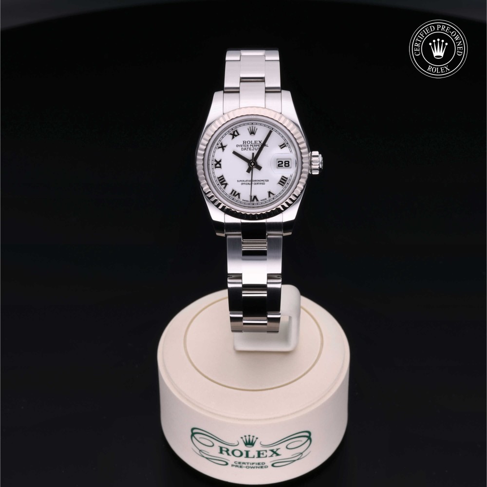 rolex-certified-pre-owned-Lady-Datejust-26 mm-White Rolesor-2007-B312-179174-1-A1