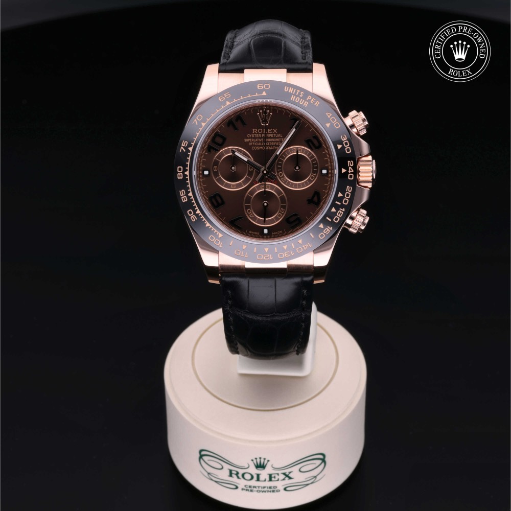 rolex-certified-pre-owned-Cosmograph Daytona-40 mm-18ct Everose Gold-2016-M116515LN-0002