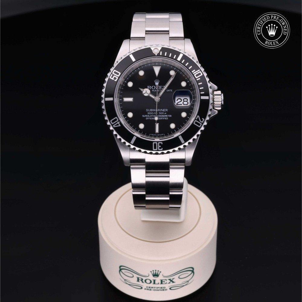 rolex-certified-pre-owned-Submariner Date-40 mm-Oystersteel-2010-M16610-0007