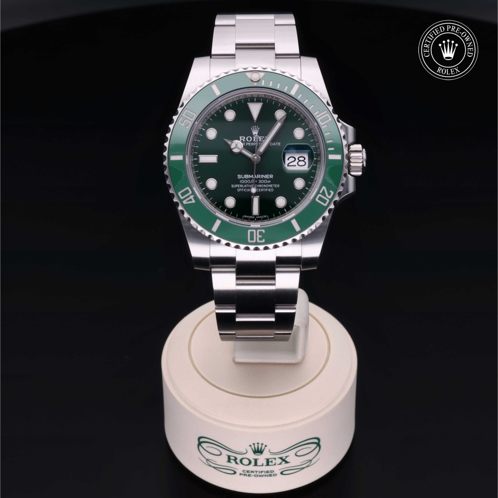 rolex-certified-pre-owned-Submariner Date-40 mm-Oystersteel-2019-M116610LV-0002