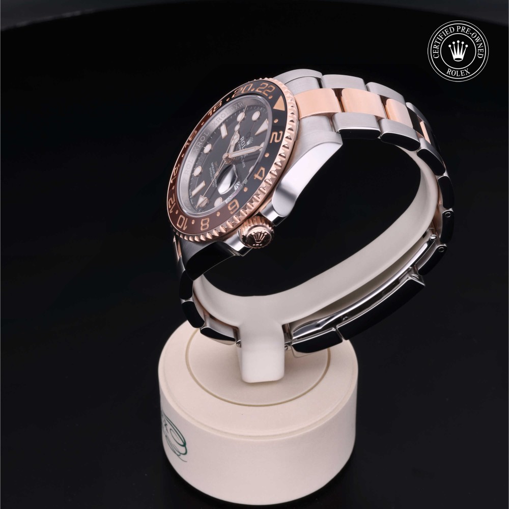 rolex-certified-pre-owned-GMT-Master II-40 mm-Everose Rolesor-2021-M126711CHNR-0002
