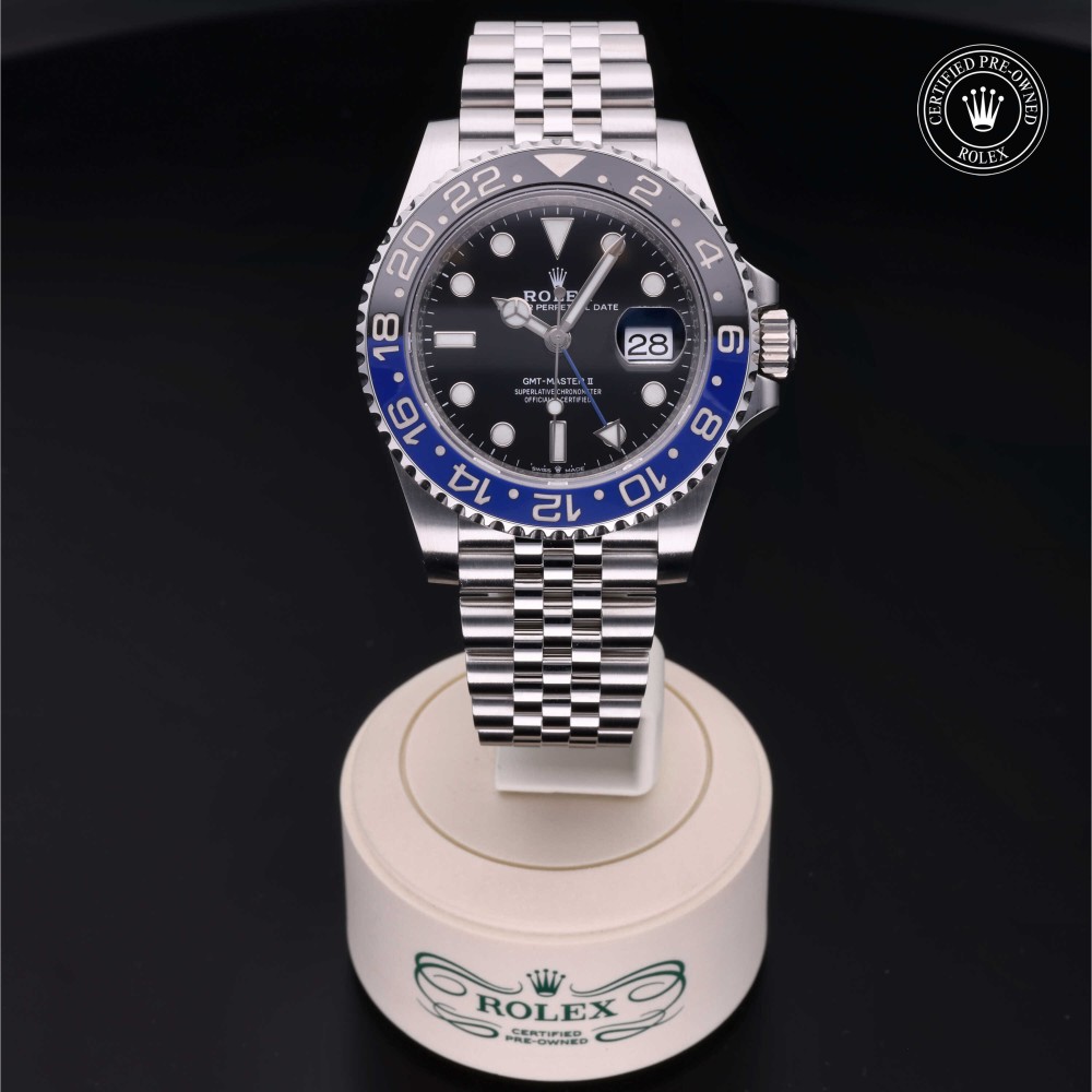 rolex-certified-pre-owned-GMT-Master II-40 mm-Oystersteel-2019-M126710BLNR-0002