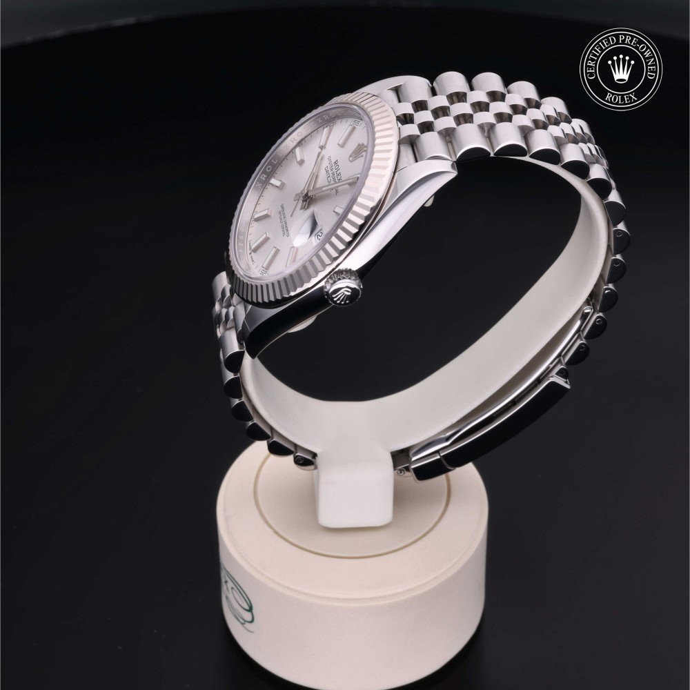 rolex-certified-pre-owned-Datejust-41 mm-White Rolesor-2020-M126334-0004