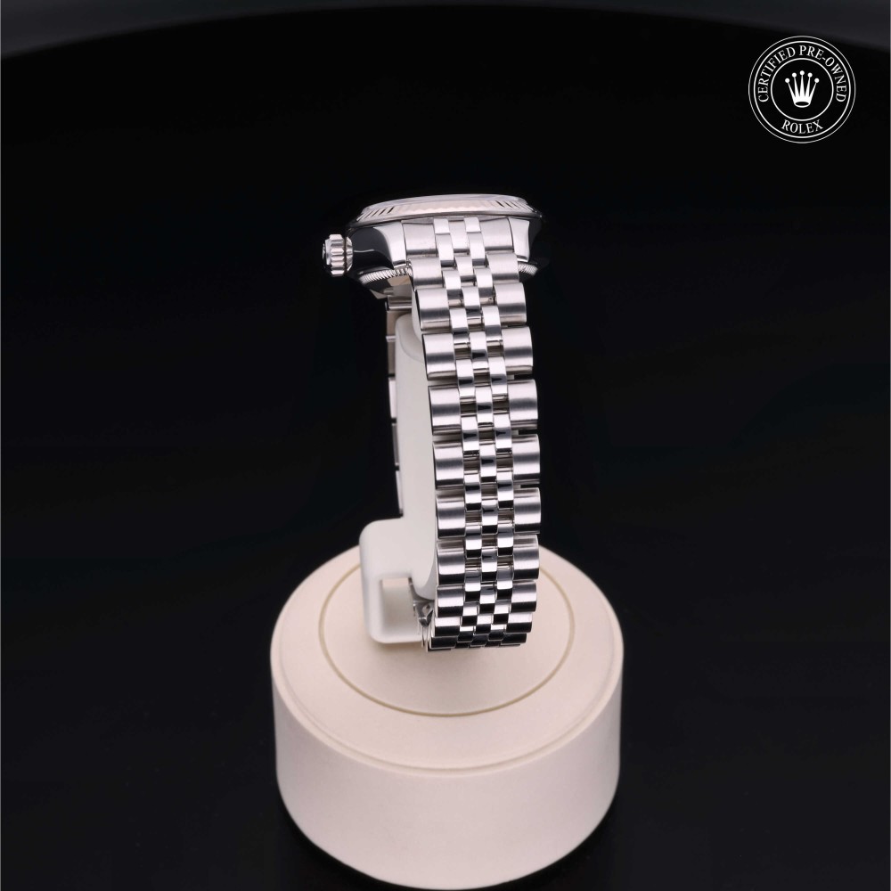 rolex-certified-pre-owned-Lady-Datejust-26 mm-White Rolesor-2011-M179174-0031