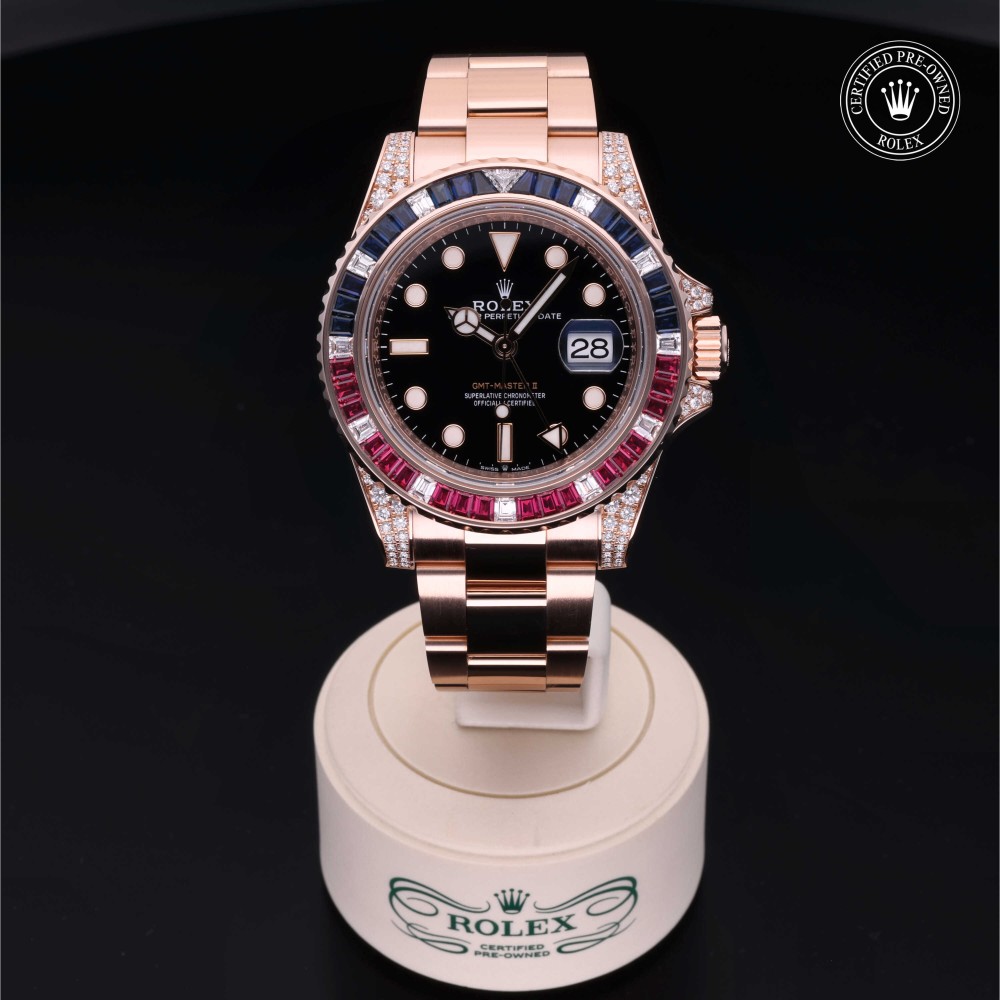 rolex-certified-pre-owned-GMT-Master II-40 mm-18ct Everose Gold-2021-M126755SARU-0003
