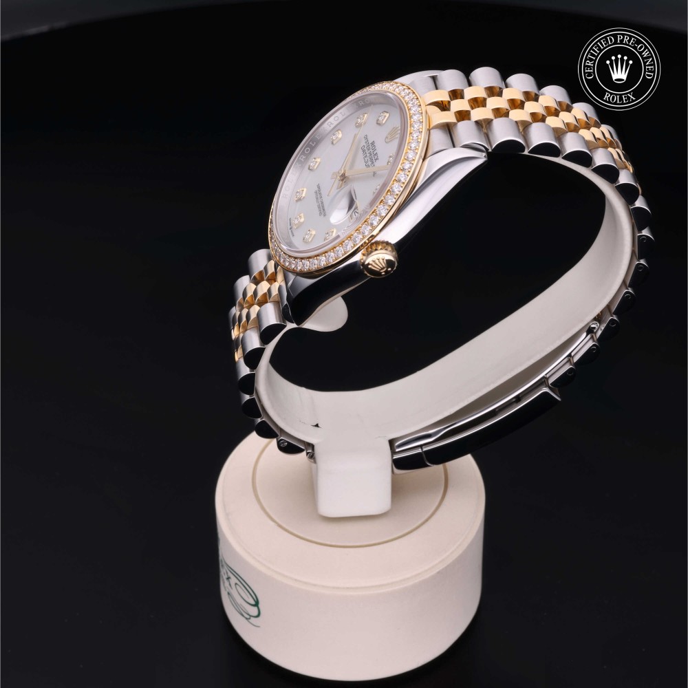 rolex-certified-pre-owned-Datejust-36 mm-Yellow Rolesor-2020-M126283RBR-0009