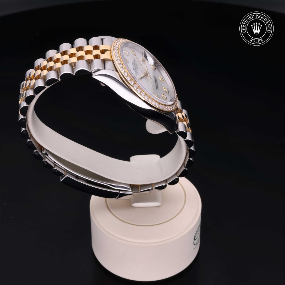rolex-certified-pre-owned-Datejust-36 mm-Yellow Rolesor-2020-M126283RBR-0009